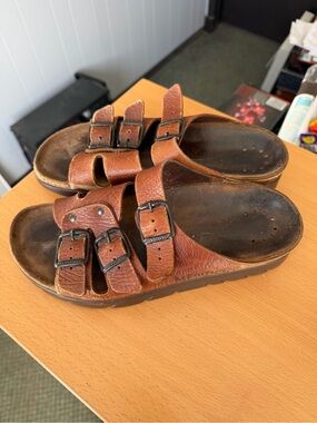 Mephisto Leather Sandals